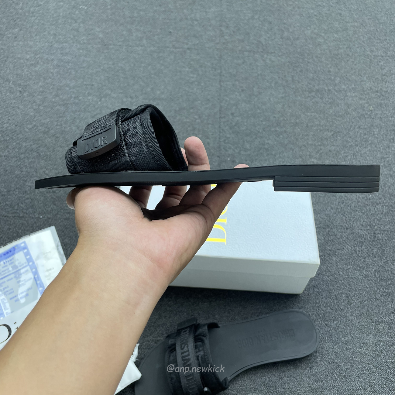 Dior 3d Velcro Sandals (3) - www.newkick.vip